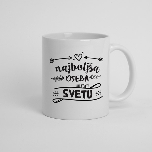 Skodelica Najboljša oseba na celem svetu