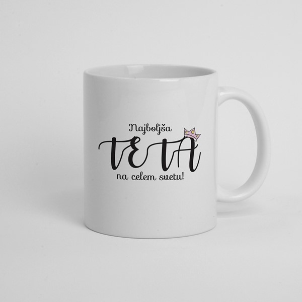 Skodelica Najboljša teta na celem svetu