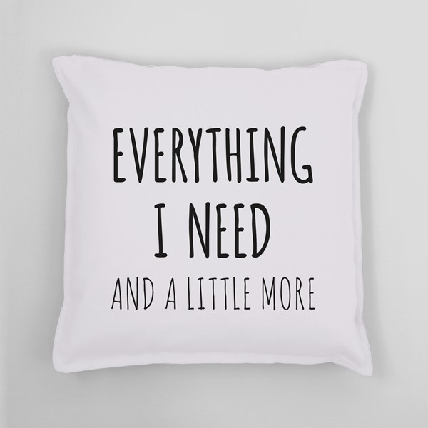 Vzglavnik Everything I need