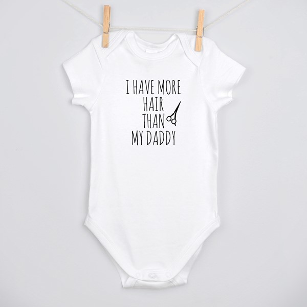 Body I have more hair than my daddy