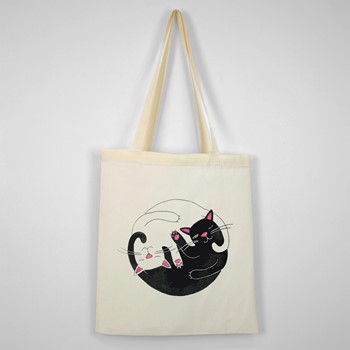 Bombažna vrečka Jingjang cat