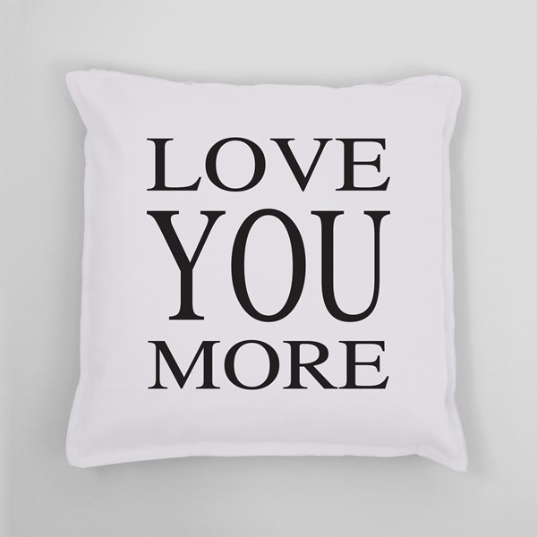 Vzglavnik Love you more