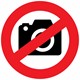 Nalepka Prepovedano fotografiranje