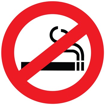 Nalepka Prepovedano kajenje