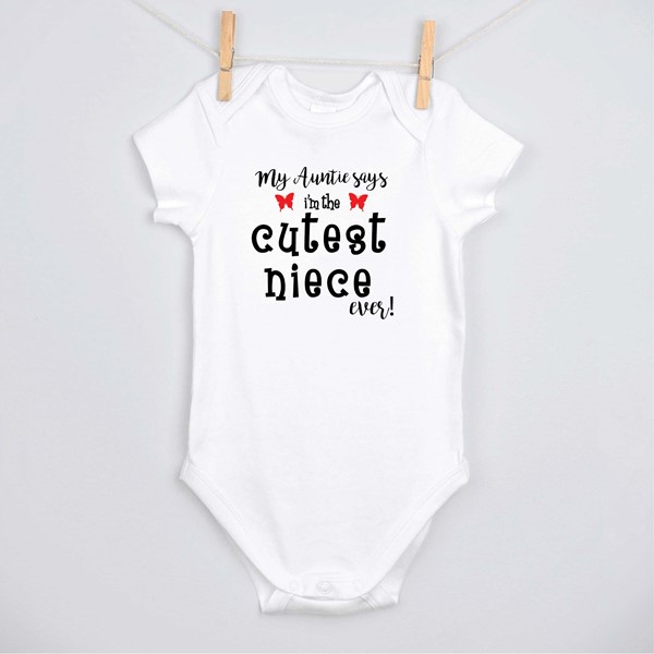 Body My auntie says i'm the cutest niece ever