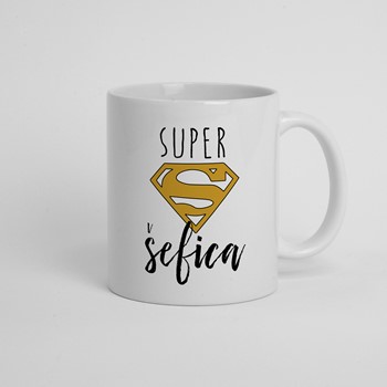 Skodelica Super šefica
