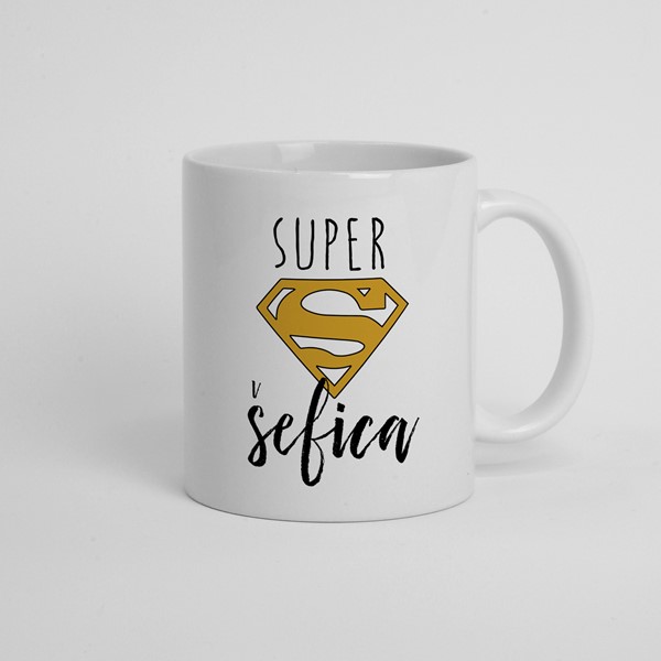 Skodelica Super šefica