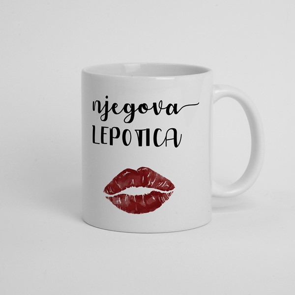 Skodelica Njegova lepotica