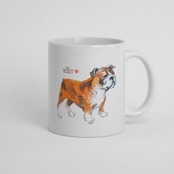 Skodelica Pes Buldog