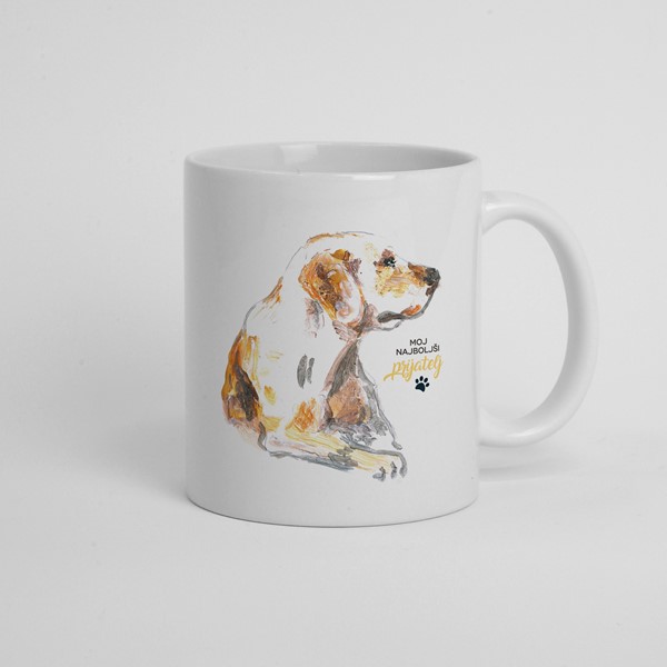 Skodelica Pes Labradorec