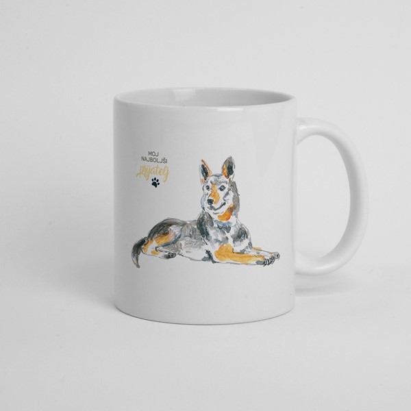 Skodelica Pes Nemški ovčar