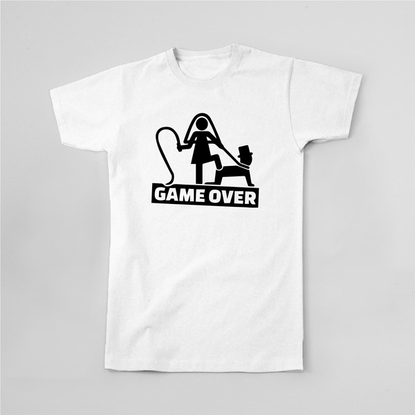 Majica Game over_doggy