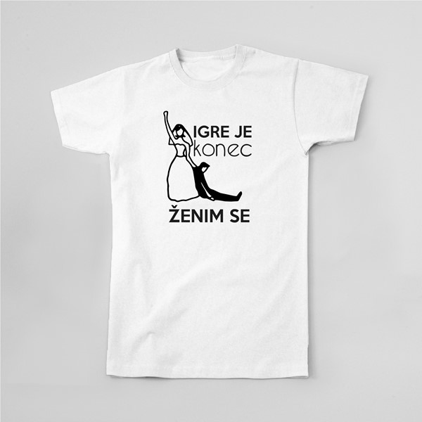 Majica Igre je konec