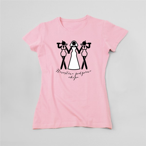 Majica Nevestina podporna ekipa