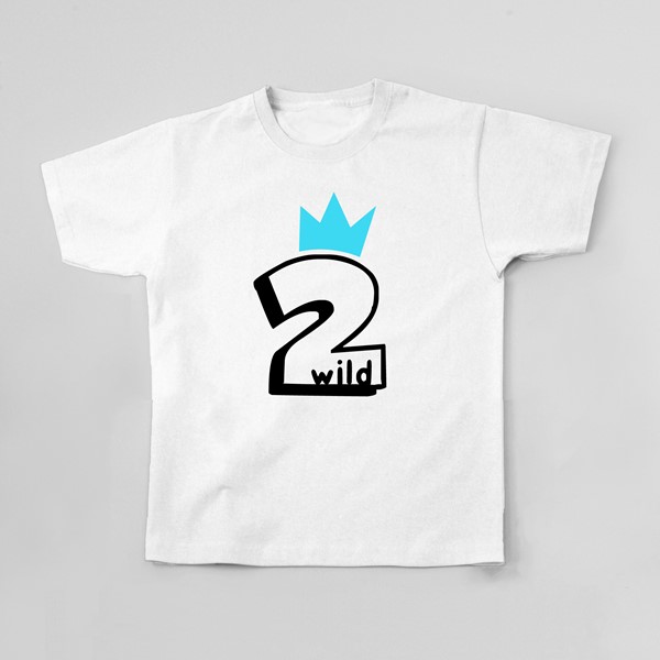 Majica otrok Two wild_blue