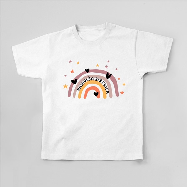 Majica otrok Najboljsa sestrica