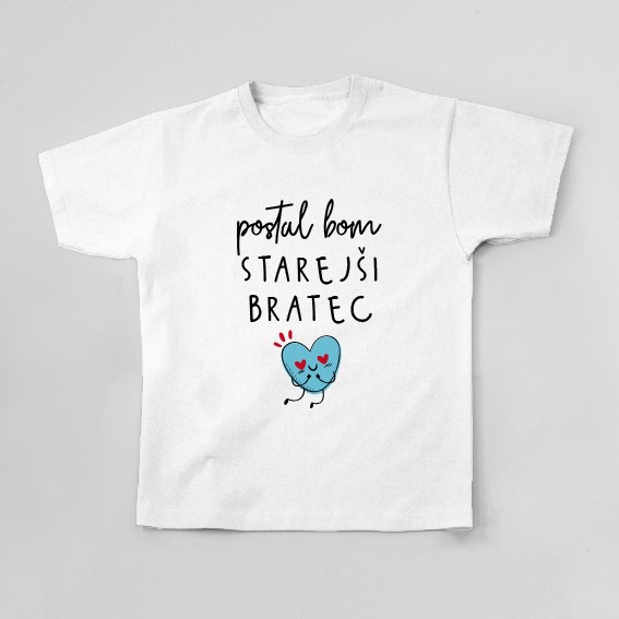 Majica otrok Postal bom starejsi bratec