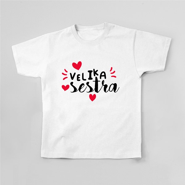 Majica otrok Velika sestra