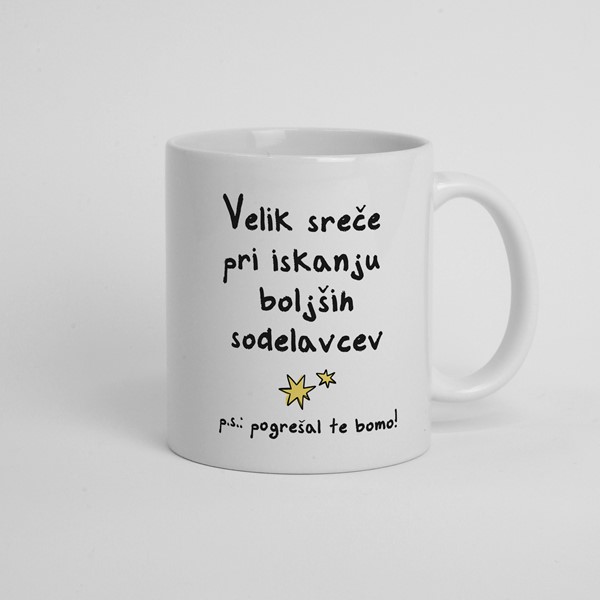 Skodelica Velik srece