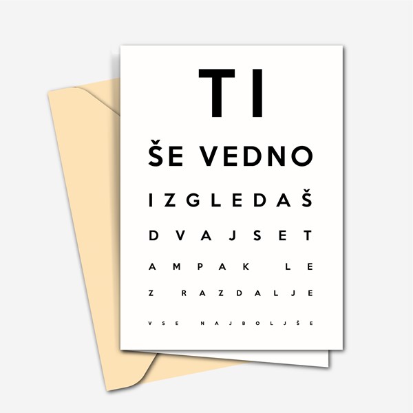 Voscilnica Ti se vedno izgledas