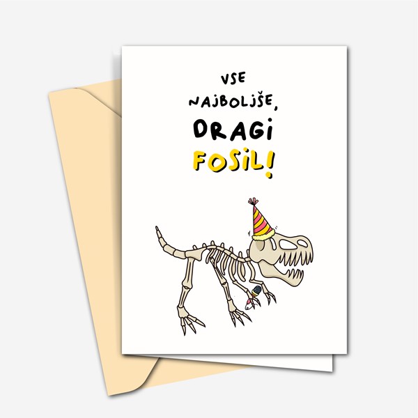 Voscilnica Vse najboljse dragi fosil