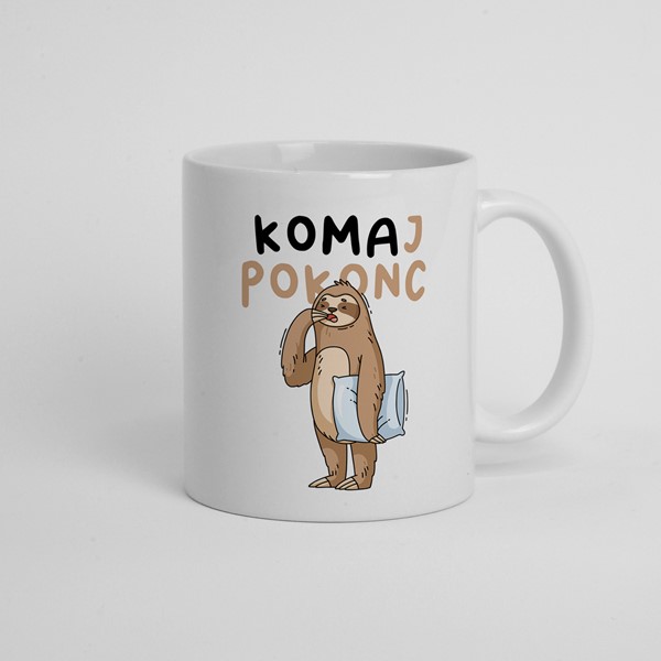 Skodelica Komaj pokonc_lenivec