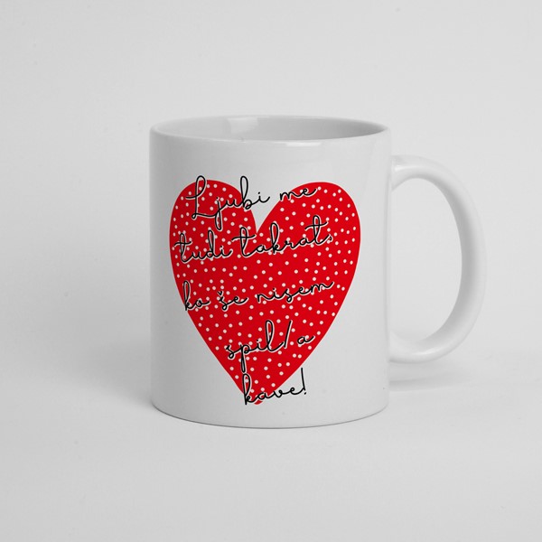 Skodelica Ljubi me