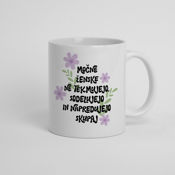Skodelica Mocne zenske ne tekmujejo