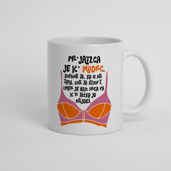 Skodelica Prjatlca je k modrc