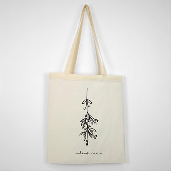 Bombažna vrečka Kiss me