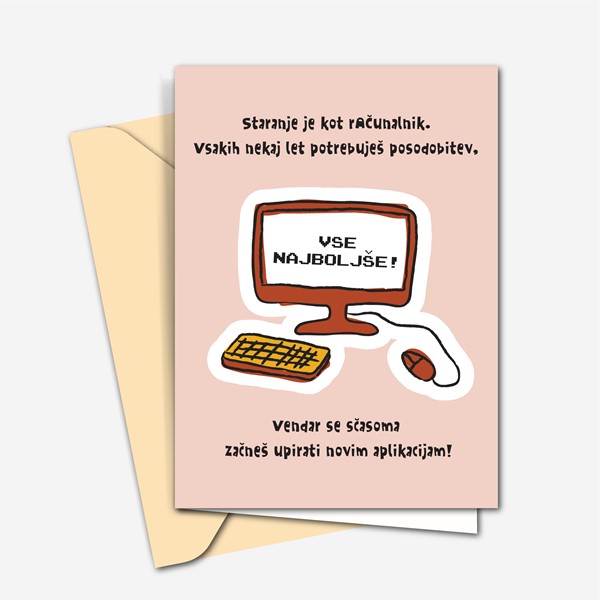 Voscilnica Staranje je kot racunalnik