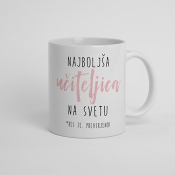 Skodelica Najboljsa uciteljica na svetu