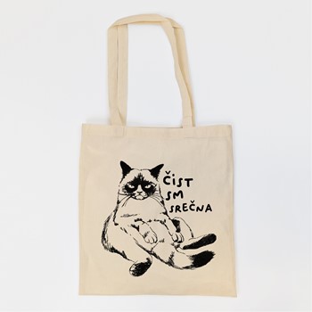 Bombažna vrečka Cist sm srecna