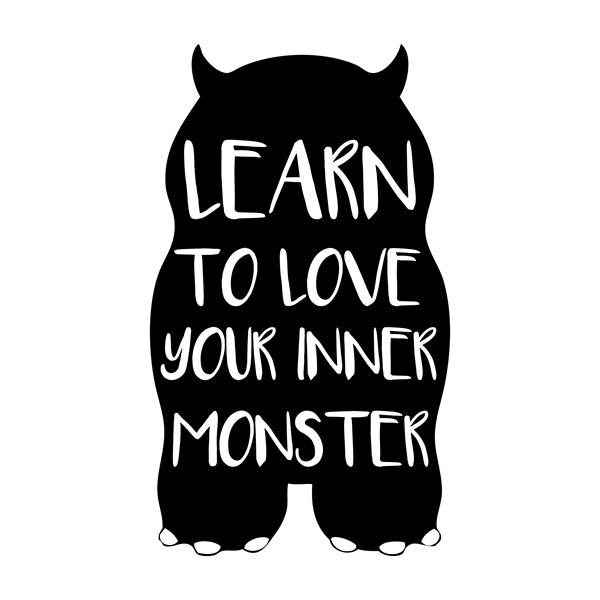 Majica Learn to love your inner monster