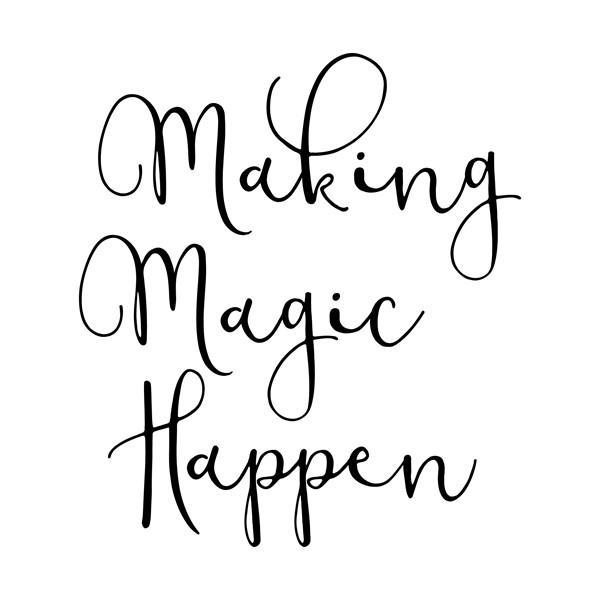 Majica Making magic happen