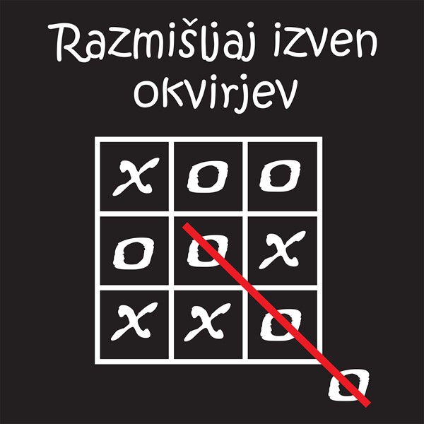 Majica Razmišljaj izven okvirjev