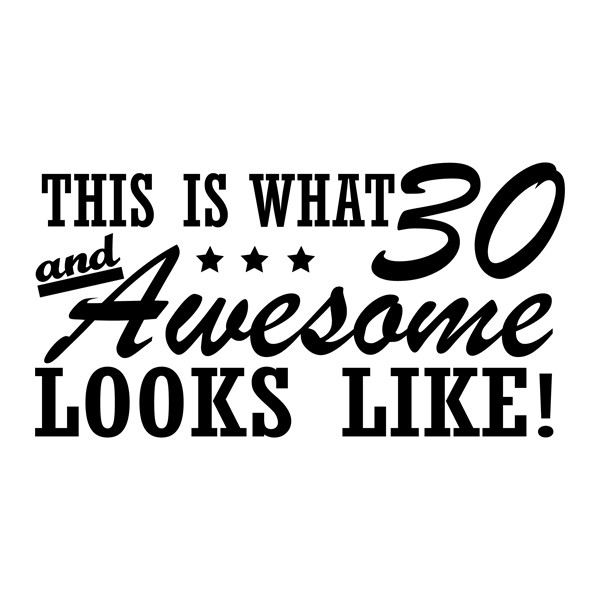 Majica This is what thirty and awesome