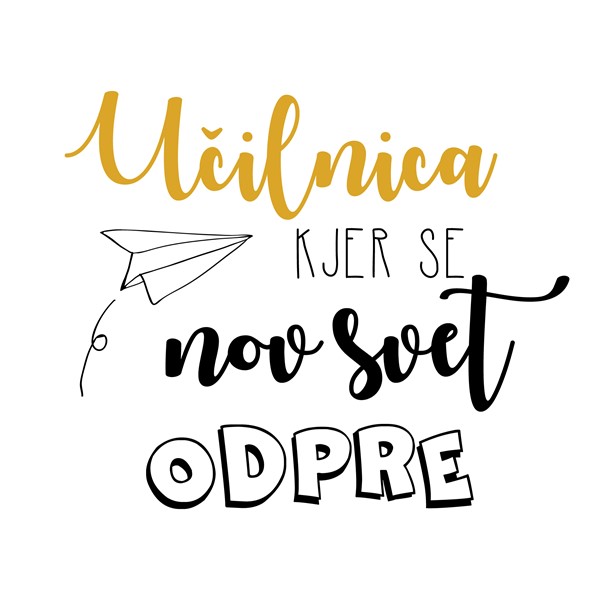 Majica Učilnica, kjer se nov svet odpre