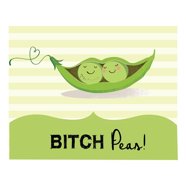 Skodelica Bitch peas