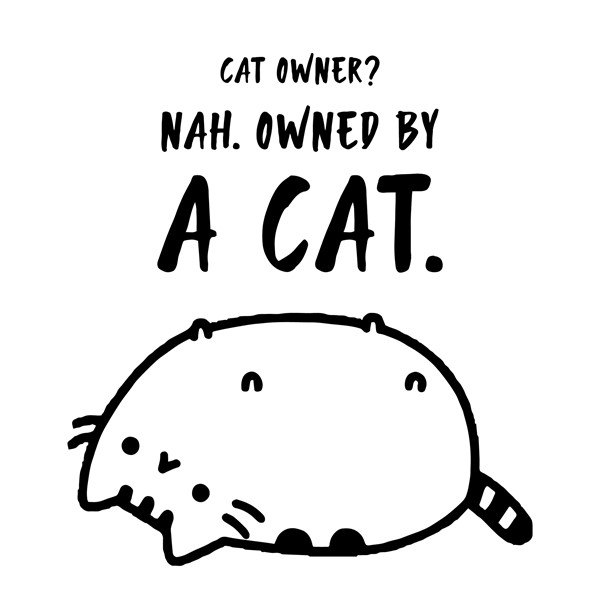 Skodelica Cat owner nah owned by a cat