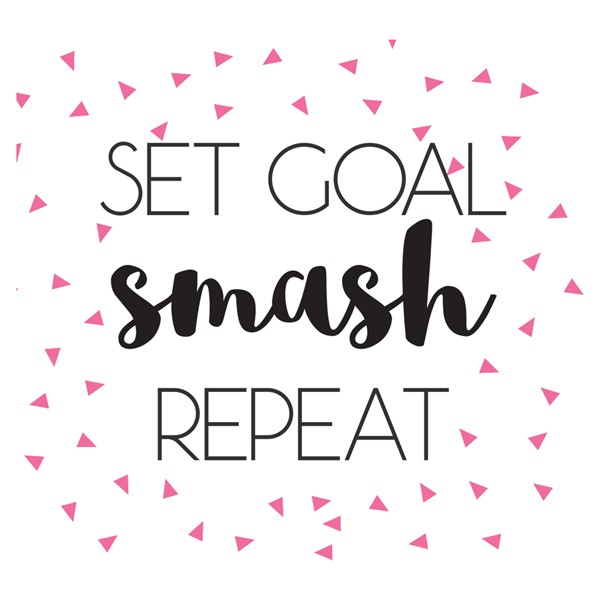 Skodelica Set goal smash repeat