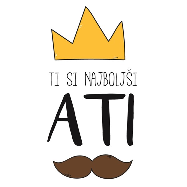 Skodelica Ti si najboljši ati