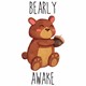 Skodelica Bearly awake