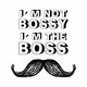 Skodelica Im not bossy im the boss