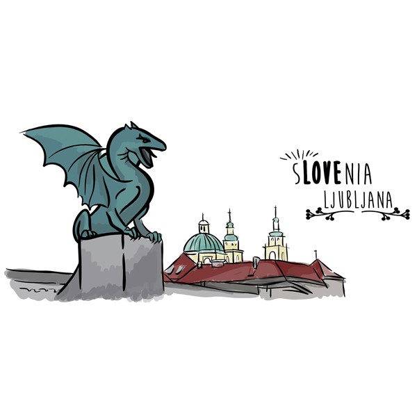 Skodelica Ljubljana barvna 04