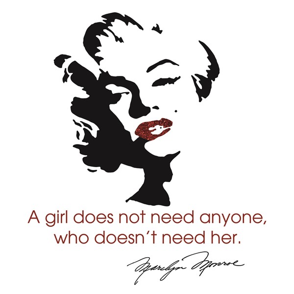 Skodelica Marylin Monroe a girl does not