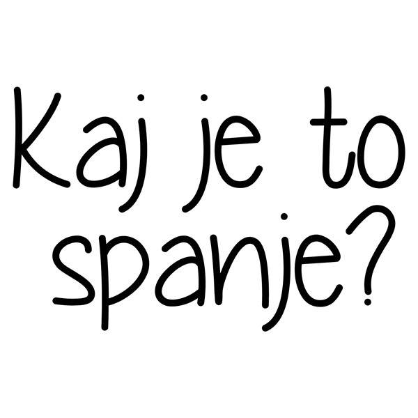 Body Kaj je to spanje