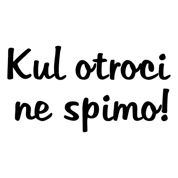 Body Kul otroci ne spimo