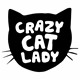 Bombažna vrečka Crazy cat lady