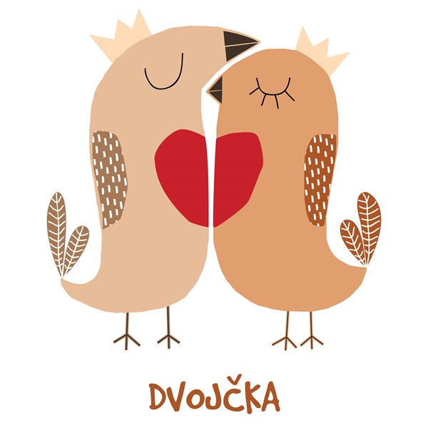 Skodelica DVOJČKA